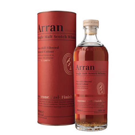 The Arran Malt - Amarone Cask Finish, Sinlge Malt Whisky, 50%, 70cl - slikforvoksne.dk